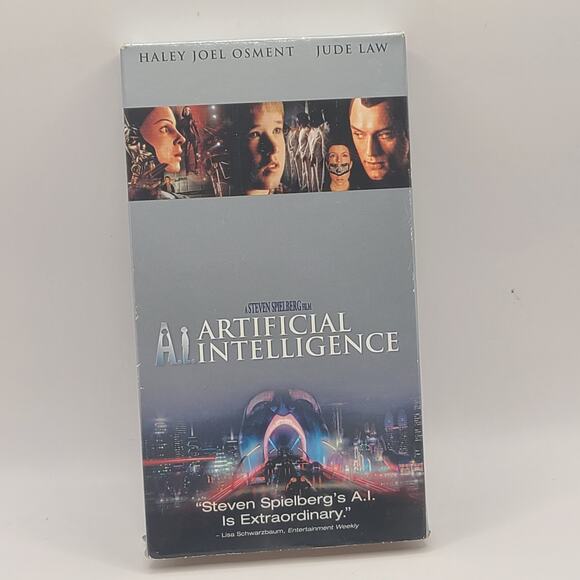 A.I. Artificial Intelligence (VHS, 2002) Haley Joel Osment, Jude Law - Picture 1 of 3